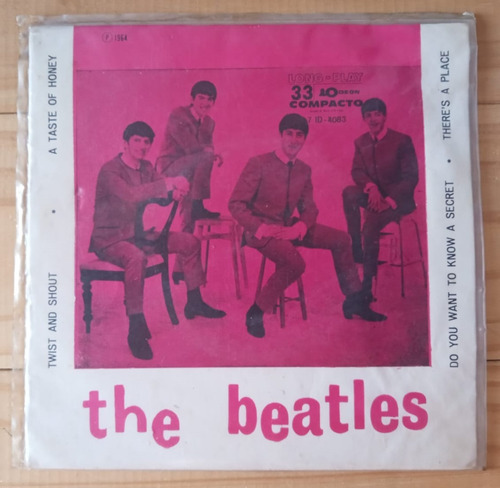 The Beatles Twist And Shout+3 Brasil 1964 Simple 5 Puntos Estándar (Usado)