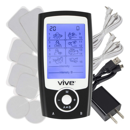 Estimulador Muscular Tens Vive Bd22456 - 8 Modos De Masaje