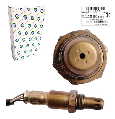Imagen 6 de 8 de Sensor Oxigeno Chevrolet Spark 4 Cables Original Original