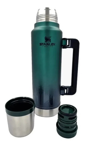 Imagen 3 de 3 de Termo Stanley Clásico 1.4 Litros Edición Limitada Verde