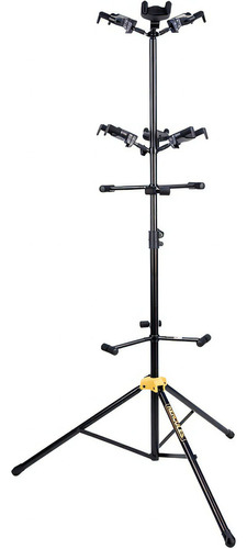 Hercules  Gs526b Plus Stan Pedestal  Soporte Guitarra Color Negro