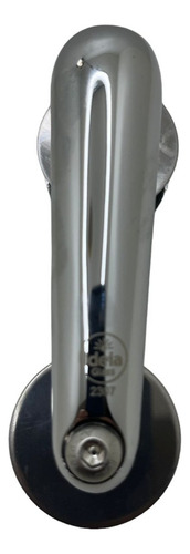 Roldana P/ Box Elegance Tubo Redondo Cromado - Pino Fixo
