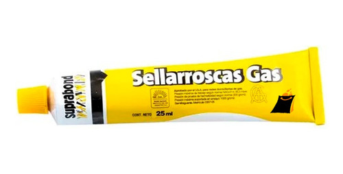 Sellaroscas Gas Suprabond 25ml Pomo Cañerias Gasista