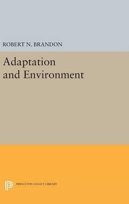 Libro Adaptation And Environment - Robert N. Brandon