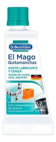 Mago Quitamanchas #7 Aceite Lubricante Y Ceniza Dr Beckmann