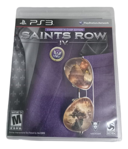 Saints Row Iv: Commander In Chief Edition Disco Fisico