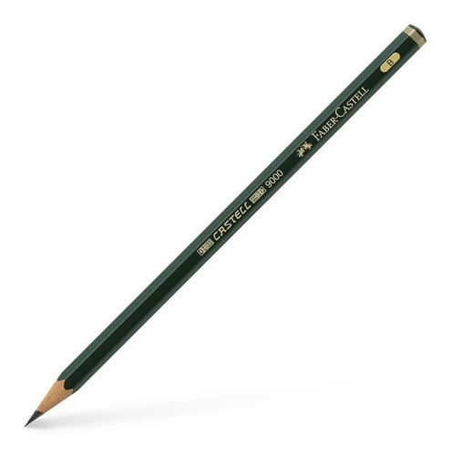 Lapiz Negro Grafito Faber Castell Goldfaber 9000 1b