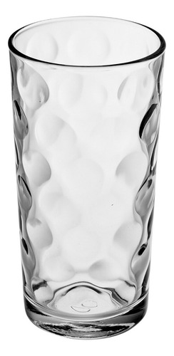 Vaso Vidrio 390 Cc. X 6 Ideal Casa Cocina Familiar Color Transparente