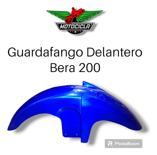 Guardafango Delantero Moto Bera 200 Azul