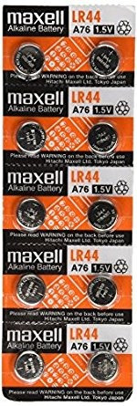 Pilas Maxell Lr440-10pk Lr44 (paquete De 10)