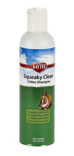 Shampoo Para Conejos, Cuyos, Hámsters Squeaky Clean