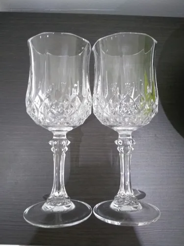 Duo De Copas De Cristal (Usado)