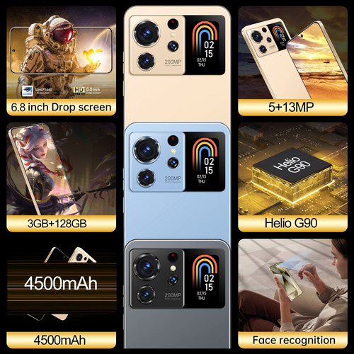 Gamakoo K23 Pro Ultra 3gb+64gb Dual Sim 3g Unlocked Cell Phone Smartphone Android 10 4150mah