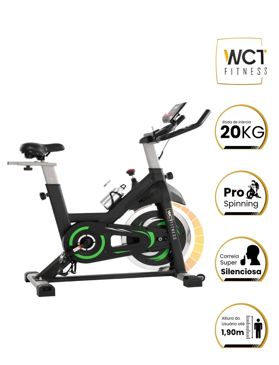 Bicicleta Ergométrica Spinning Wct Fitness