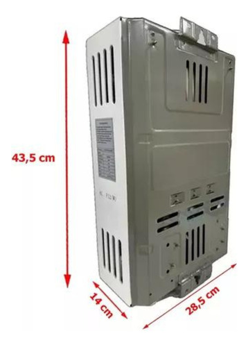 Calefon Automatico Para Motorhome 6lts Gas Envasado