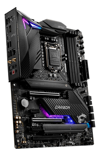 Motherboard Msi Mpg Z490 Gaming Carbon Wifi Socket 1200 Rgb
