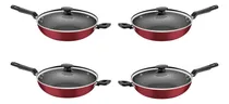 Comprar Kit Panelas Wok 28cm 3,3l 4 Peças Tramontina Loreto C\u002F Tampa