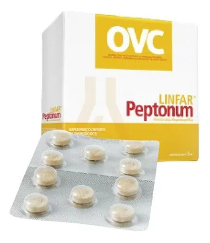 Linfar Peptonum  Ovc Homeostática Femenina - Peptonas Sabor Sin Sabor