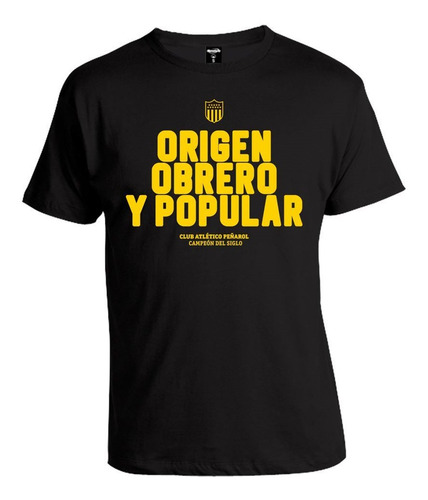 Camiseta Peñarol Origen Mercandising Oficial Disershop