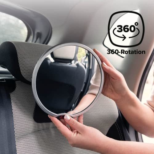 Espejo Coche Bebé Diono 2 Pack Ajustable, Amplia Visión,