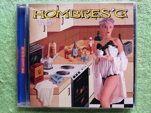 Eam Cd Hombres G Agitar Antes De Usar 1988 Su Cuarto Album