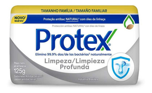 Protex Jabon X125 Limpieza Profunda 