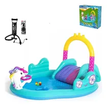 Comprar Pileta Pelotero Centro De Juego Inflable Tobagan + Inflador
