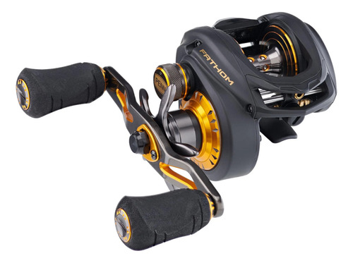 Reel Rotativo Penn Fathom Fth200lplh Magnético Izquierdo Color Negro