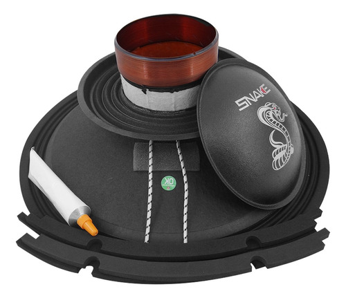 Kit Reparo Sub Grave Snake Cobra 4k Impacto 15 Pol 4 Ohms