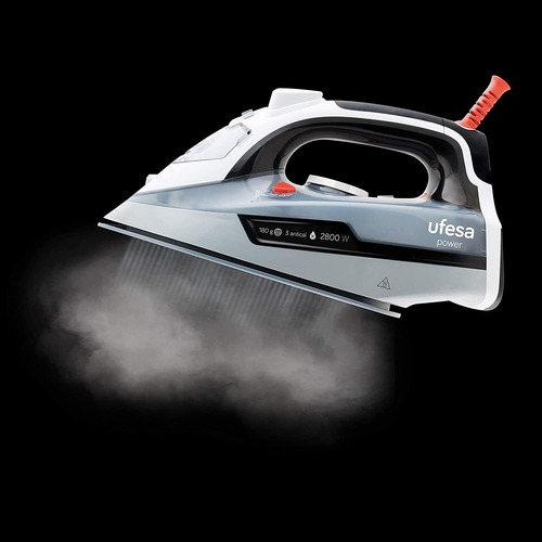 Plancha A Vapor Ufesa Power Base Cerámica 2800w Pv3285 Queof