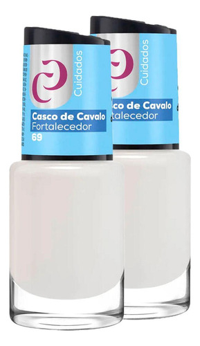 2x O Melhor Esmalte Fortalecedor Casco Cavalo 10ml Cora