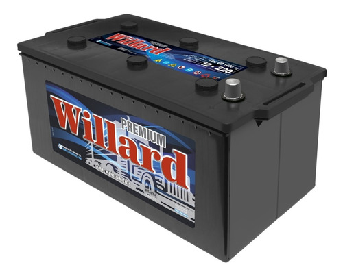 Bateria Willard Unionbat Ub 1400 12x200 Instalación Gratis
