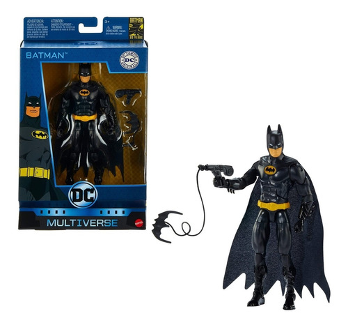 Batman Figura Dc Comics Original Multiverse 80th Years