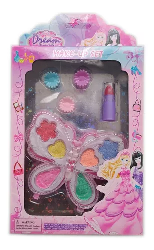 Kit De Maquillaje Para Niñas Juguete Princesas