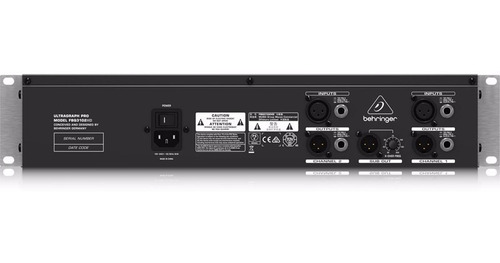 Ecualizador Behringer Fbq3102hd 31 Bandas Stereo Meses S/i