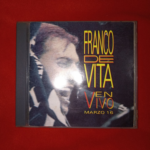 Franco De Vita En Vivo Marzo 16 / Disco Compacto Cd