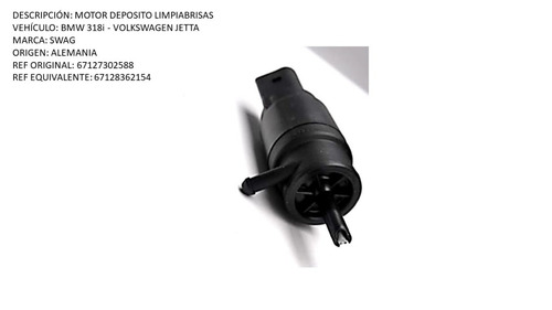 Motor Deposito Limpiabrisas Bmw 318i - Volkswagen Jetta
