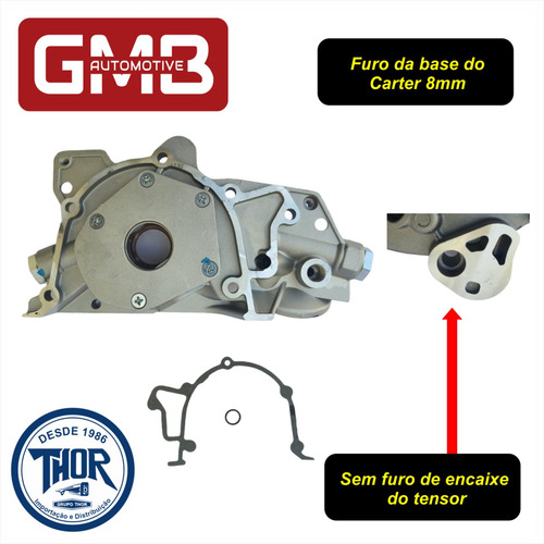 Bomba Óleo Motor Gm 1.8 E 2.0 8v Monza Kadett Ipanema Omega