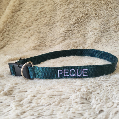 Collar Para Perro Con Nombre/numero Personalizado