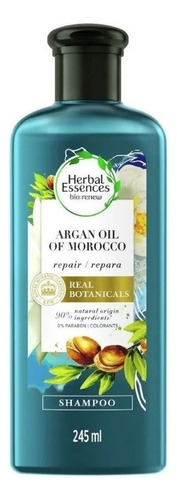 Shampoo Herbal Essences Bio:Renew Argan Oil Of Morocco de vainilla en botella de 245mL por 1 unidad