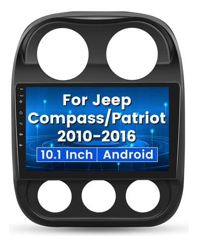 Radio Estereo Coche Android Para Jeep Patriot Compass Tactil