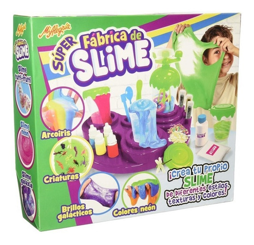 Super Fabrica De Slime Juguetes Mi Alegría Juegos De Mesa