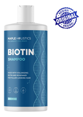 Shampoo Biotina Crecimiento Cabello 236ml Cabello Más Grueso