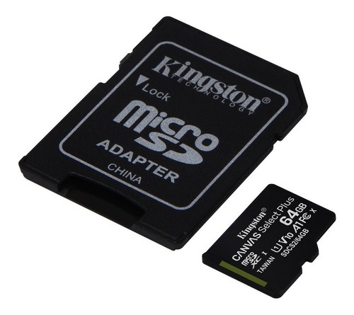 Micro Sd 64gb Kingston Clase 10