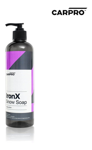 Carpro Ironx Snow Soap 500ml Descontaminate Ferroso Snow