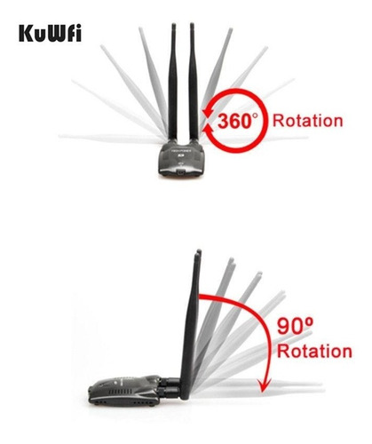 Adaptador Usb Wireless High Power 5db Ralink 3070 Kali Linux