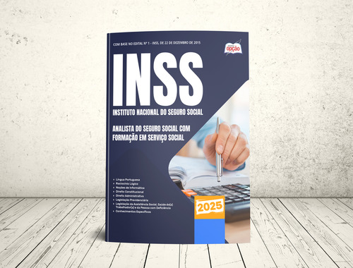 Apostila Completa Analista Do Seguro Social - Serviço Social - Inss 2025 - Editora Opção