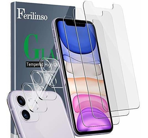 Micas Protectoras Para  iPhone 11 Doble Proteccion