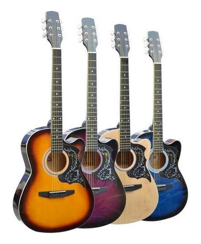 Oferta Guitarra Acustica Importada Nylon Metal Mejor Precio 