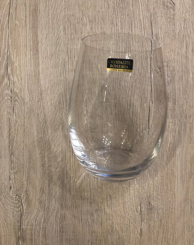 Imagen 2 de 2 de Copa Sin Pie Vaso 560ml Cristal Bohemia